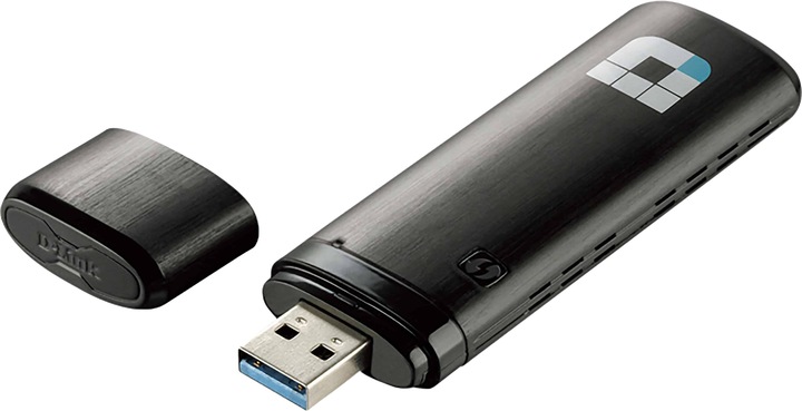 Image du produit D-Link DLINK DWA-182 Adaptateur USB sans fil AC1200 bibande (USB)