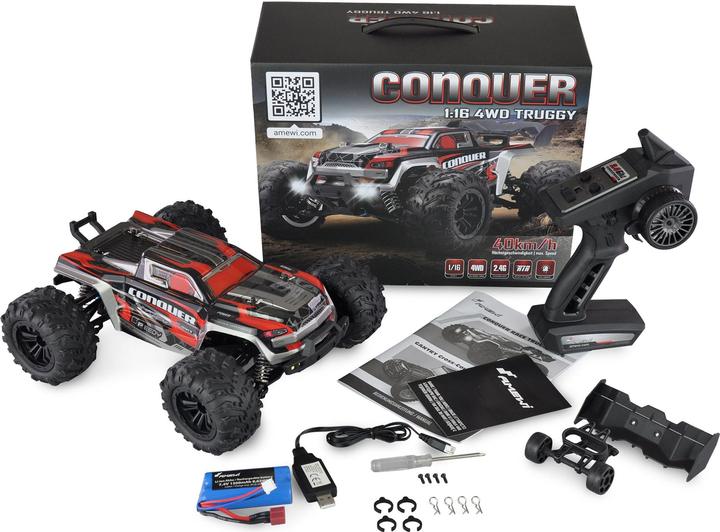 Produktbild Amewi Conquer Truggy (RTR Ready-to-Run)