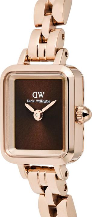 Actual product image Daniel Wellington Quadro Mini Arch 3-link Amber Sunray Rose Gold (Analogue wristwatch)