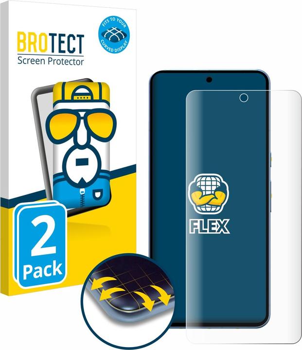 Immagine prodotto BROTECT Protezione dello schermo a copertura totale (2 pz., Google Pixel 8 Pro)