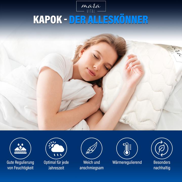 Immagine prodotto Mara Vital Cuscino Kapok (50 x 70 cm)