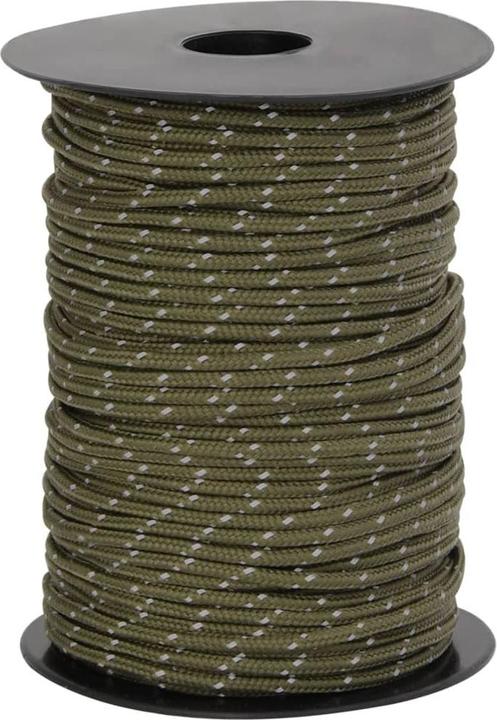 Produktbild vidaXL Zeltleine Reflektierend mit Seilspannern 50 m 3 mm