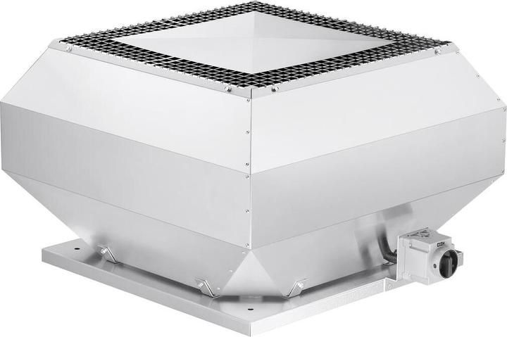 Actual product image Helios HELI VDD 560/4 Roof fan vertical 3-PH, 400 V, 4-pole