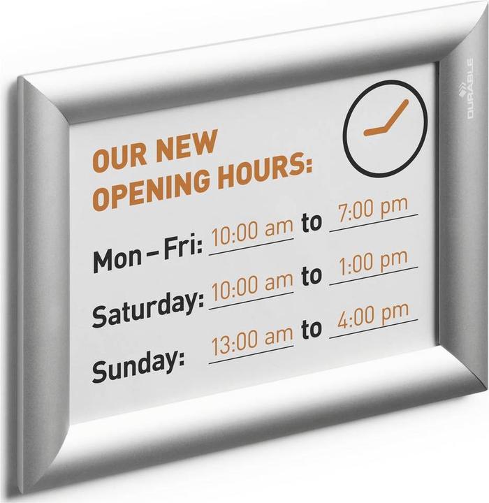 Produktbild Durable Klapprahmen Aluminium A5