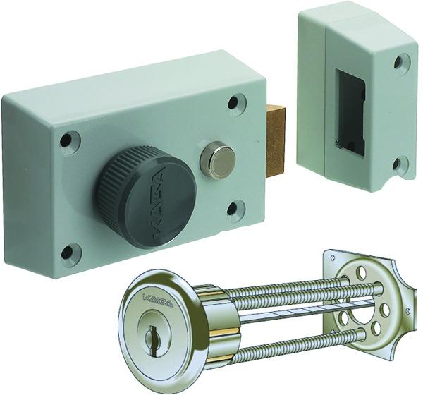 Actual product image Kaba Latch locks 1002 (External cylinder)
