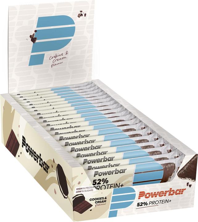 Produktbild Powerbar PB52%ProteinPlusCookies&Cream50g (Cookies & Cream, 1 Stk., 50 g)