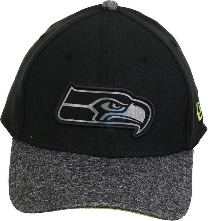 Produktbild New Era NFL - Seattle Seahawks - Grey Collection 39Thirty Cap schwarz ML (59)