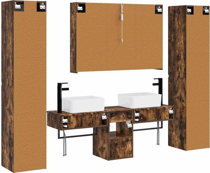 Actual product image vidaXL Badezimmer Spiegel