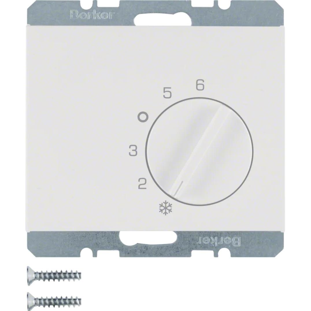 Berker Raumtemperaturregler, Thermostat, Weiss