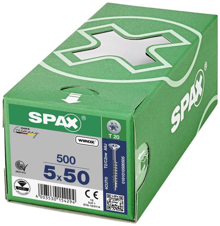 Image du produit Spax Senkmultikopf (500 Vis par pièce)