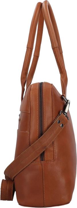 Immagine prodotto Plevier Borsa da bowling Canton da 15,6 pollici color cognac.