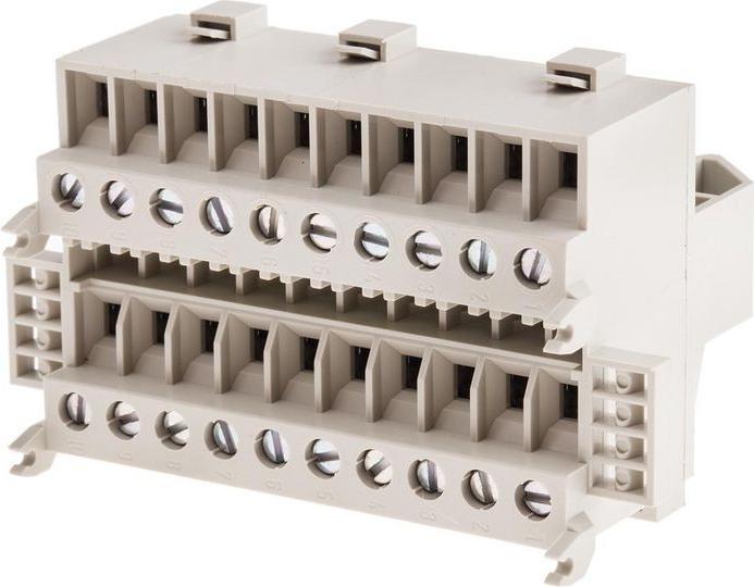 Produktbild RS PRO Klemmen-Block, 10-polig