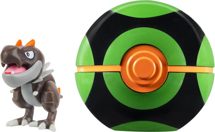 Image du produit Jazwares Pokémon Clip ‘N’ Go Tyrunt and Dusk Ball - Includes 2-Inch Battle Figure and Dusk Ball Accessory