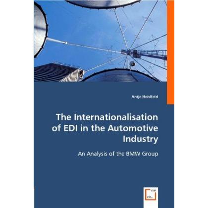 The Internationalisation of EDI in the Automotive Industry, Fachbücher