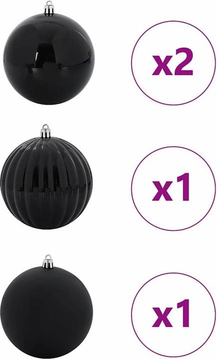 Produktbild vidaXL Weihnachtskugeln (2x)