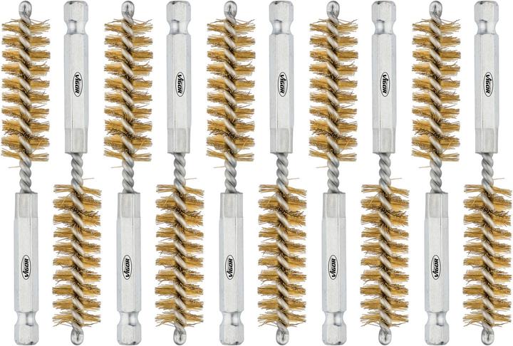 Immagine prodotto Vigor Set Di Spazzole In Ottone Da 14 mm