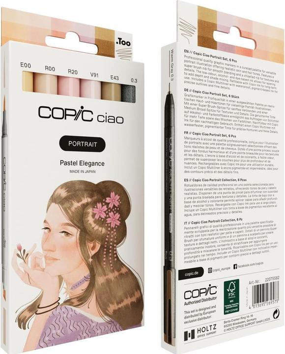 Produktbild Copic Ciao Portrait (6x)