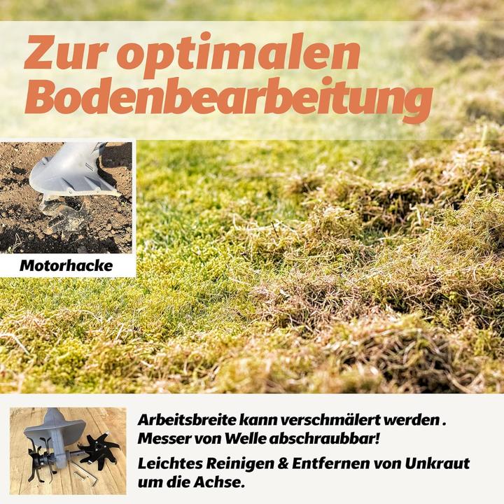 Immagine prodotto Fanztool Vertikutierer Aufsatz für elektrische Bodenhacke (Arieggiatore, Attacco per macchine da giardino)