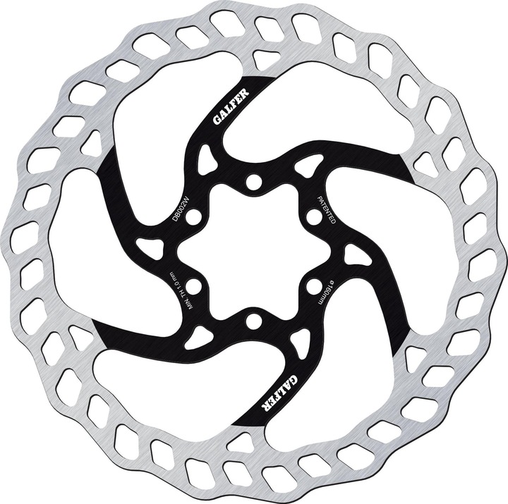Image du produit Galfer Bike Disques de frein Wave Fixed MTB (160 mm)
