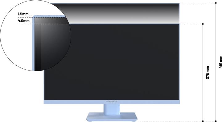 Image du produit Japannext 60,5cm JN-I238FHD120F-HSP-BB 16:9 HDMI blau FHD (1920 x 1080 pixels, 23.80")