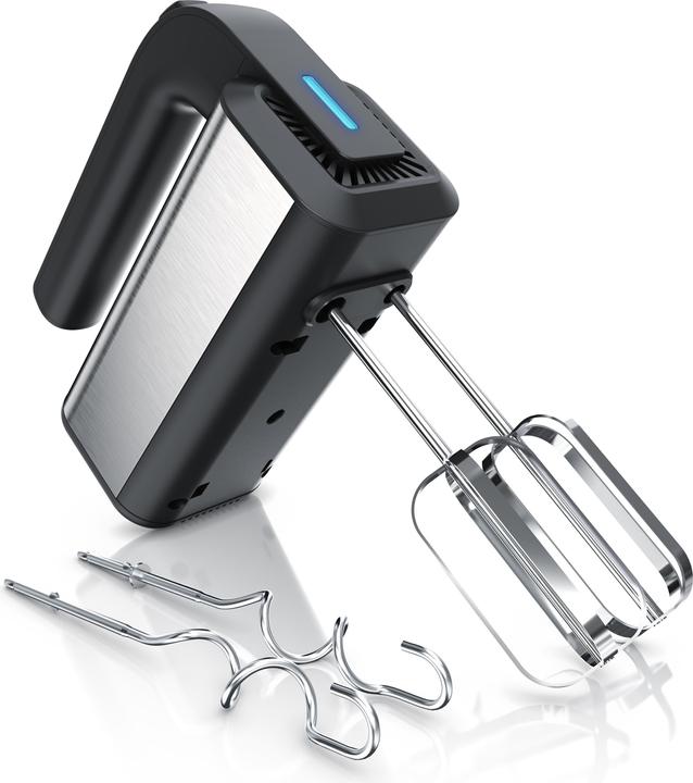 Produktbild Arendo Handmixer, Handrührgerät, 5 Geschwindigkeiten, inkl. 2 Rührbesen & 2 Knethaken, Handrührer 350 W (350 W)