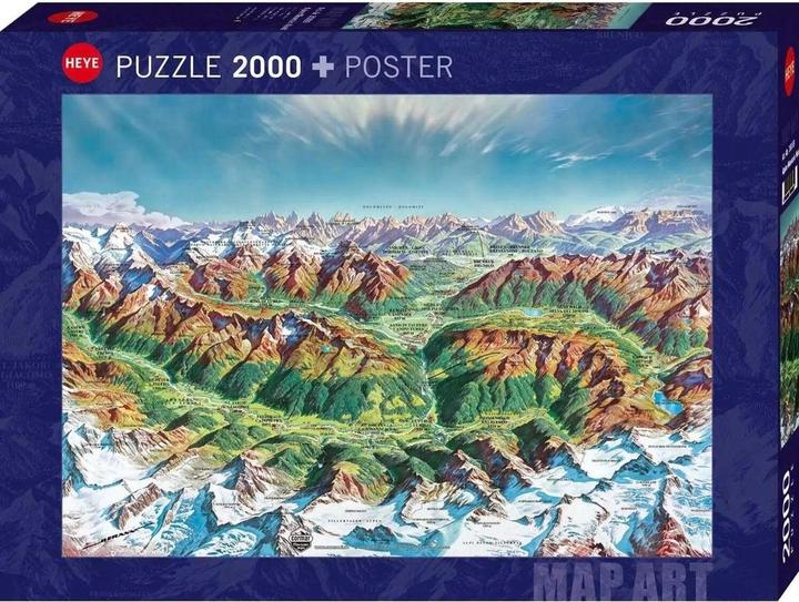 Immagine prodotto Heye Alpine Mountain World 2000 parti (2000 pezzi)