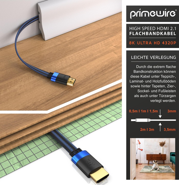 Produktbild Primewire HDMI – HDMI (1.50 m, HDMI)