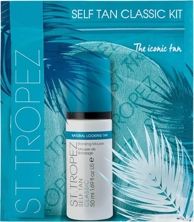Actual product image St. Tropez Classic Mini Kit (Classic Mousse 50ml + Luxe Mitt) (Self tanning foam, 50 ml)