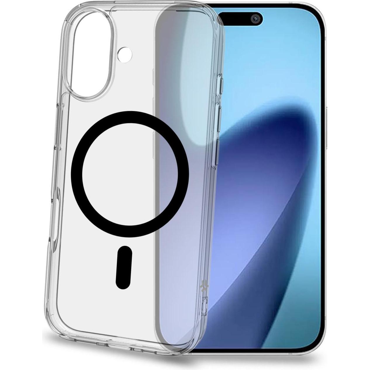Celly Trasparente Transparente Magnetische Hülle Für Iphone (Apple Iphone 17), Cover Smartphone,