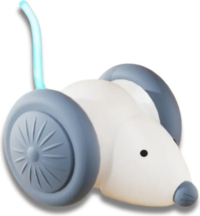 Image du produit Suba Jouet interactif pour chat, souris à LED, électrique, rechargeable par USB (Souris de jeu chat)
