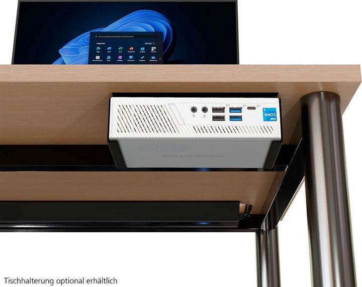 Actual product image Bluechip BUSINESSline S3137 *white* Intel® Core™ i3 Prozessor 14100 / bis zu 4.70 GHz, Windows 11 Pro, Intel (500 GB, 8 GB, Intel Core i3-14100)