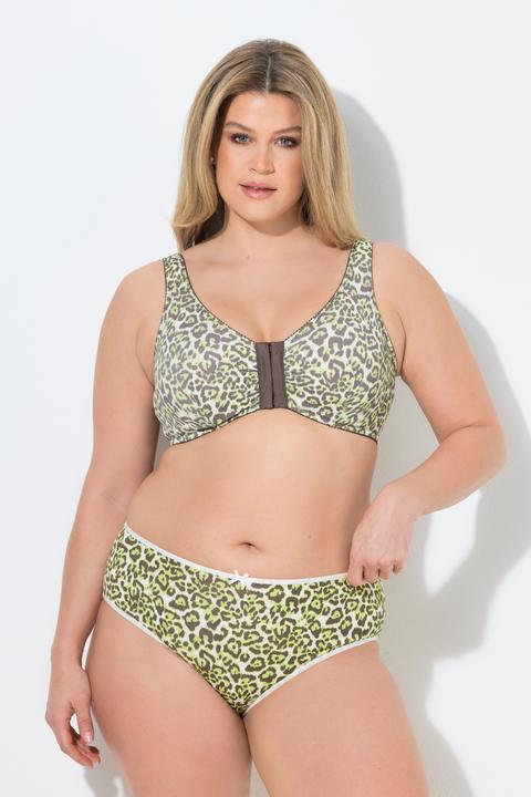 Actual product image Ulla Popken Leopard Print Comfort Bra (Single pack, 125 D)