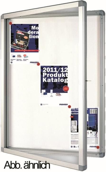 Image du produit Franken Vitrine d'affichage SK8SE 8xDIN A4 Tableau d'écriture ws