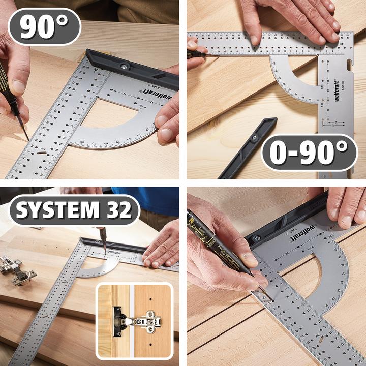 Actual product image wolfcraft 1 universal bracket l=500mm