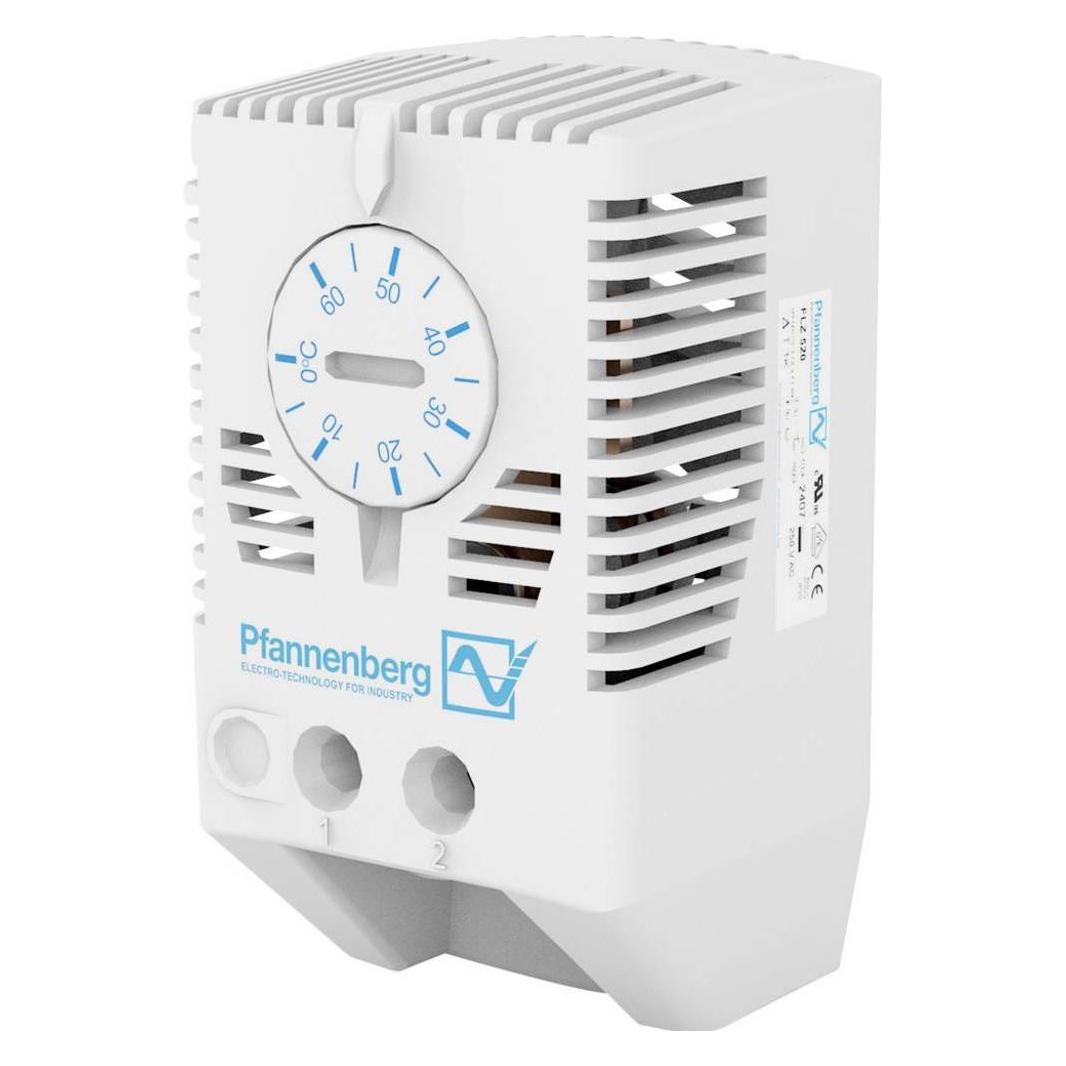 Pfannenberg Thermostat Schliesser 0 bis 60°C, Thermostat, Weiss