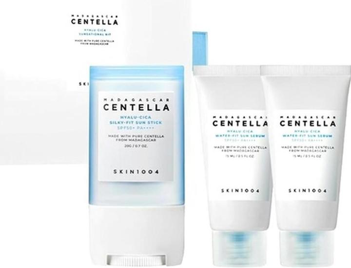 Produktbild Skin1004 Hyalu-Cica Sonnenschutz-Set mit Madagaskar Centella (Sonnencreme, SPF 50+)