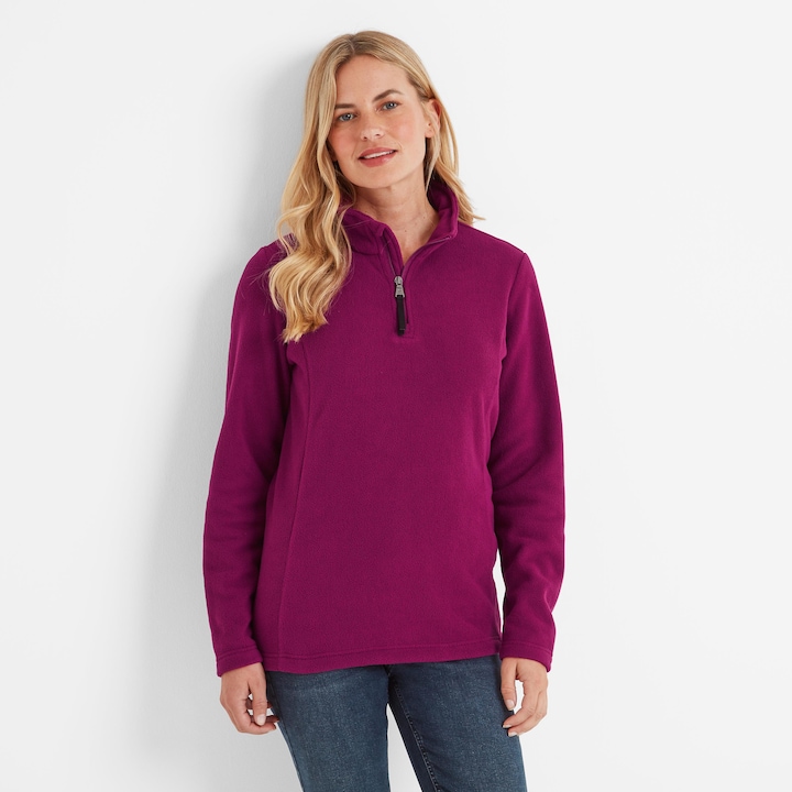 Actual product image TOG24 Womens/Ladies Revive Quarter Zip Fleece Top (34 D)