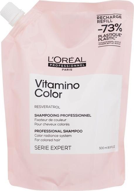 Actual product image L'Oréal Professionnel Series Expert Vitamino Colour Refill (500 ml, Liquid shampoo)