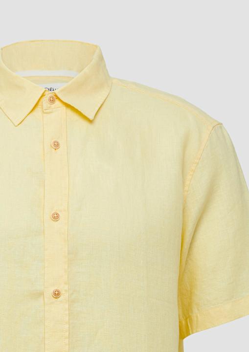 Immagine prodotto S.Oliver Hemd Regular Fit: Leichtes Kurzarmhemd aus 100% Leinen (XXL)