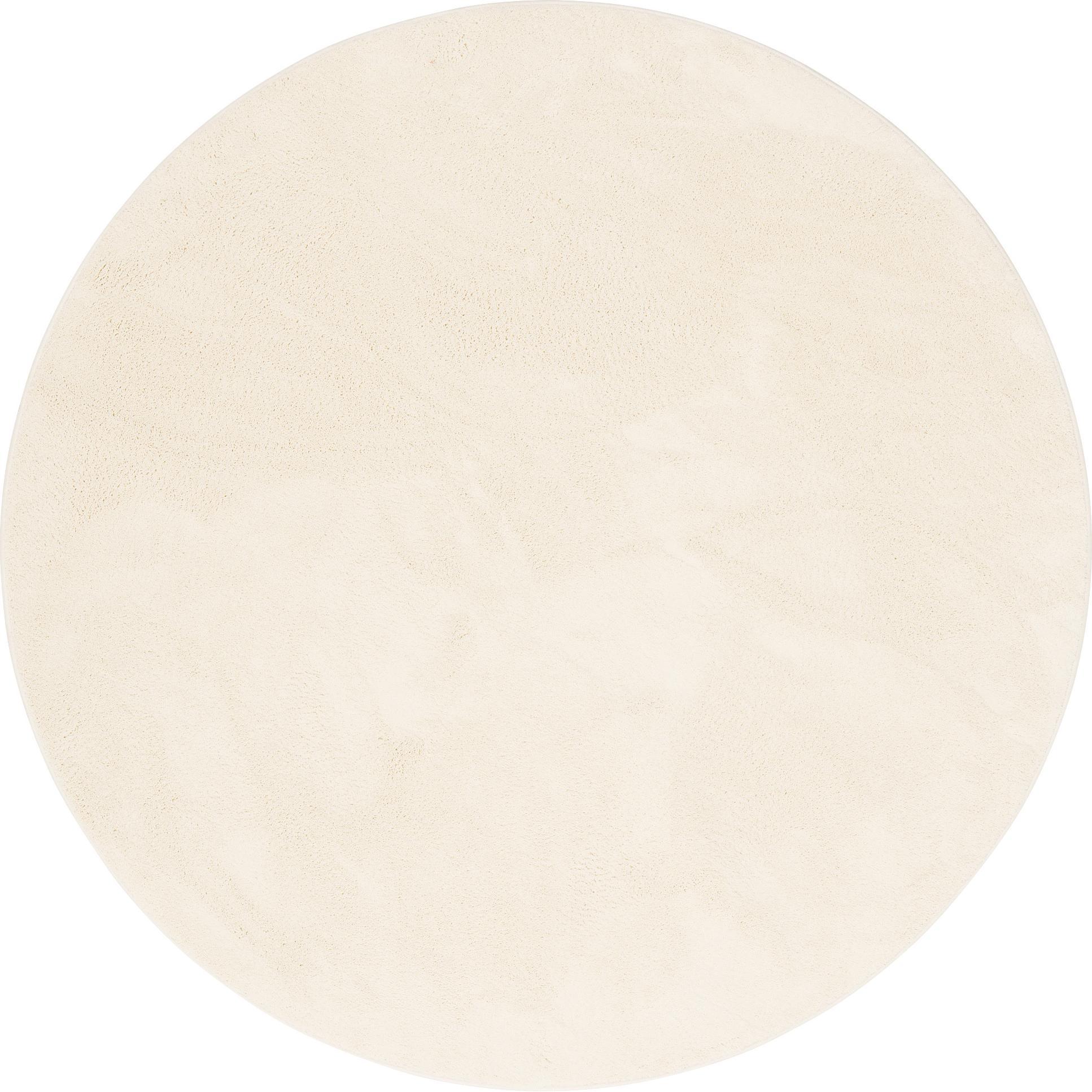 Snapstyle, Teppich, Luxus Super Soft Hochflor Langflor Teppich Deluxe Rund (160 x 160 cm)
