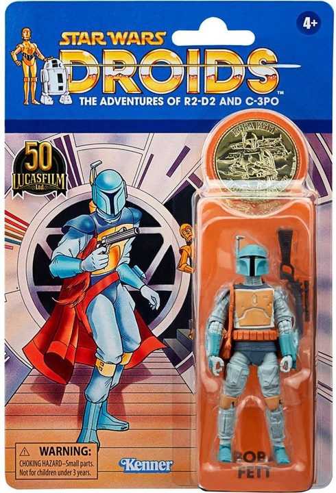 Actual product image Hasbro Star Wars: Droids Vintage Collection Action Figure 2021 Boba Fett