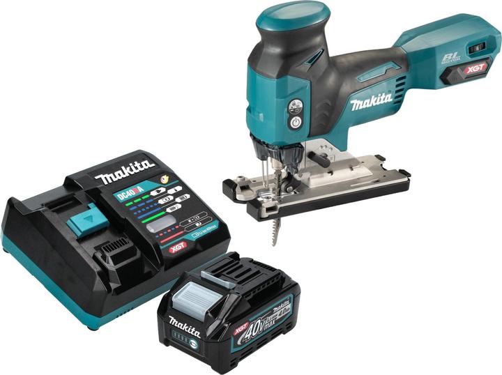 Actual product image Makita JV 001 GM101 Cordless jigsaw 40 V max. 135 mm brushless + 1x battery 4.0 Ah + charger