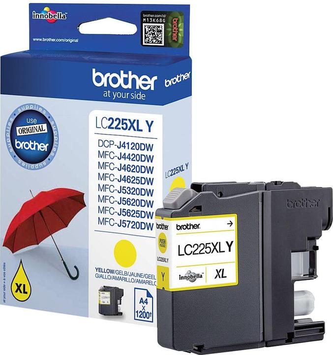 Image du produit Brother Lc-225xly (Y)