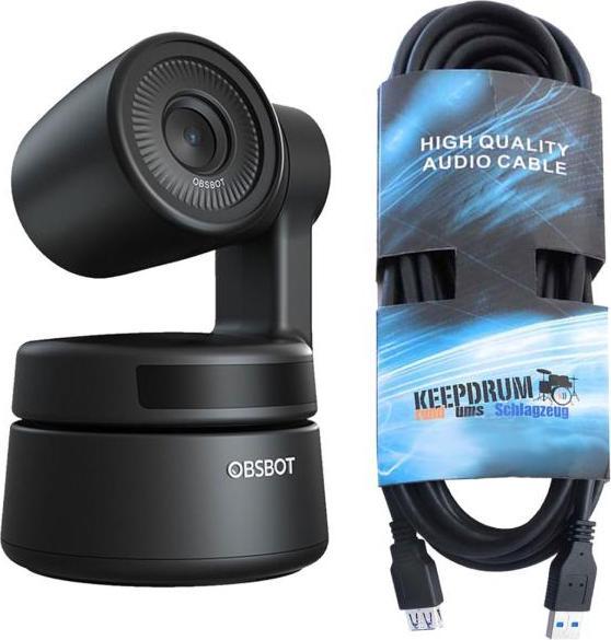 Produktbild Obsbot Tiny Full-HD USB Webcam mit USB-Verlängerung