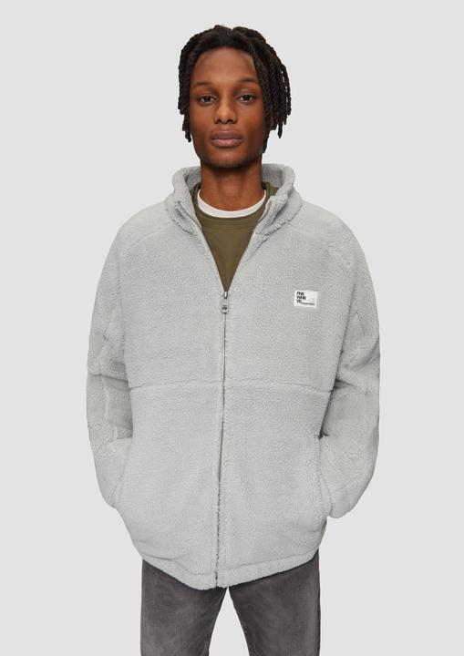 Produktbild s.Oliver Sweatshirt Fleecejacke aus Teddy-Plüsch (M)