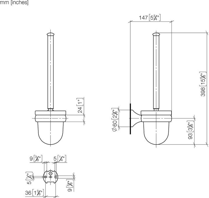 Immagine prodotto Dornbracht Set di scopini Madison