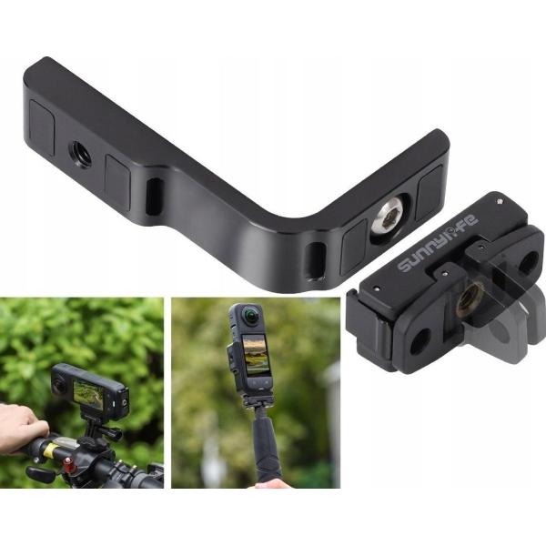 Sunnylife Uchwyt Szyna Ramka Klatka Poziom Pion Gwint 1/4"" Gopro Do Insta360 X4 / X 4 / X4-zj826-d, Accessori action cam