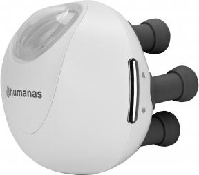 Actual product image Humanas Luminova eye area massager with moisturising function - white
