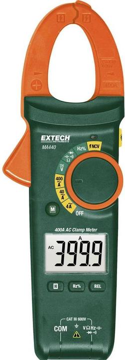 Produktbild Extech Hand-Multimeter, Stromzange di (CAT III 600V)