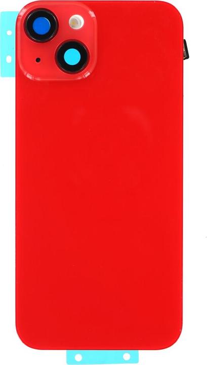 Productafbeelding OEM Rückglas + Camera Lens + Metallplatte + MagSafe + Wireless Charger Chip + Blitzlicht für iPhone 14 r (iPhone 14)